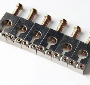 PRS Guitars PRS Machined Tremolo Saddles (6), Nickel