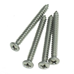MannMade USA PRS CE Neck Plate Screw Set - Stainless Steel