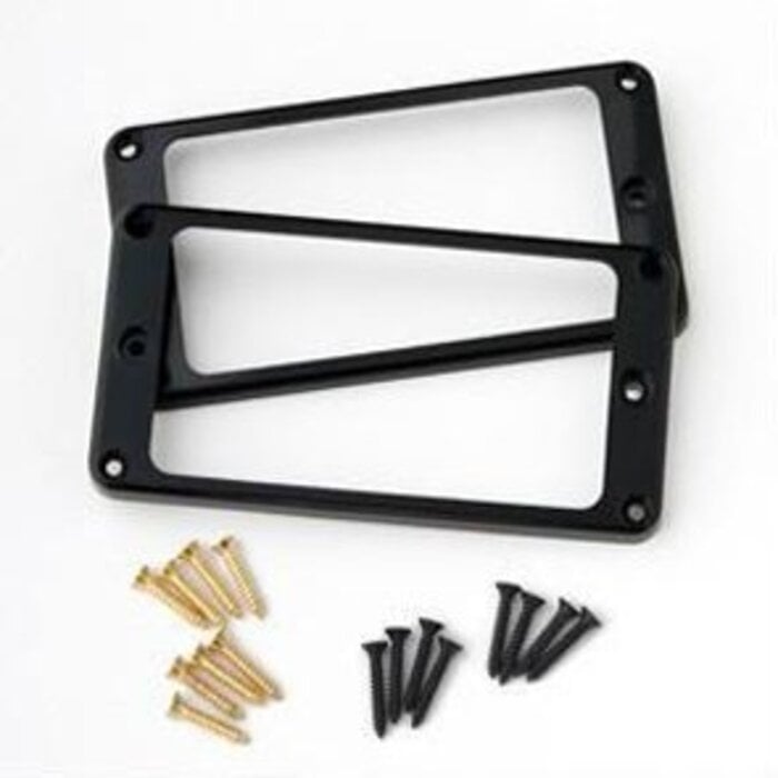 PRS Guitars PRS Current Core/S2 Humbucker Pickup Rings (2), Universal Angle, Black (Trem Equipped)