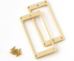 PRS Guitars PRS Humbucker Pickup Ring Set,  Straight, Creme