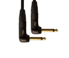 PRS Guitars PRS Signature Instrument Cable - Right Angle to Right Angle - 6 inch (2-pack)
