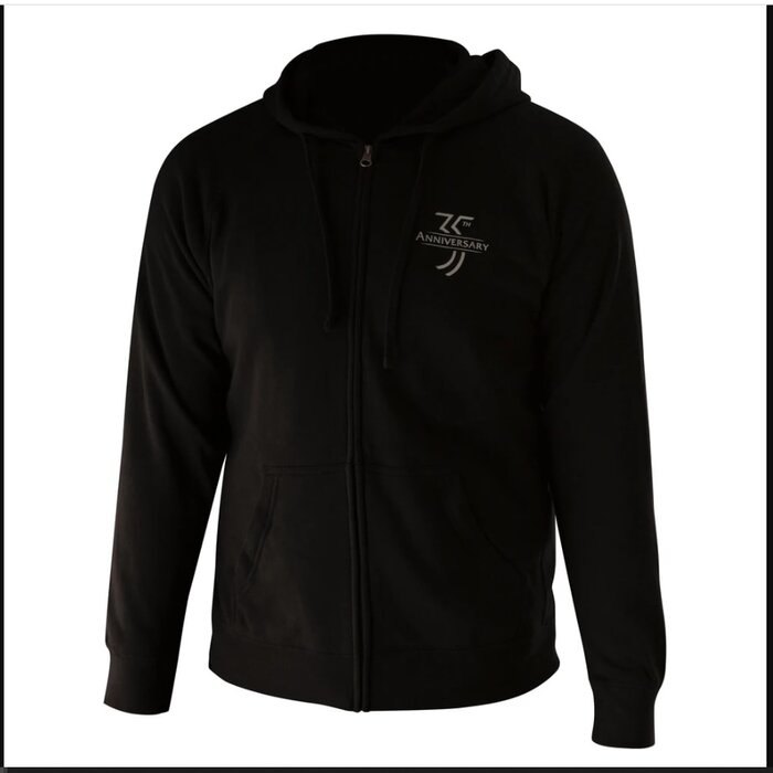 PRS Guitars PRS Hoodie, Full-Zip, Pauls's Guitar Throwback, Black, Small