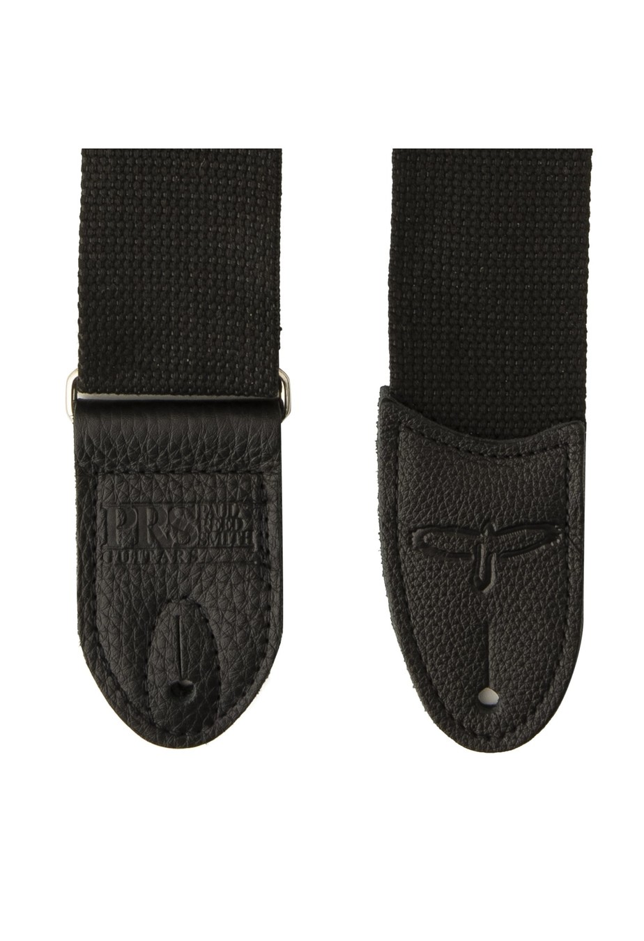 PRS Guitars 2" Dlx. Cotton Cotton Strap Black John Mann's Guitar Vault