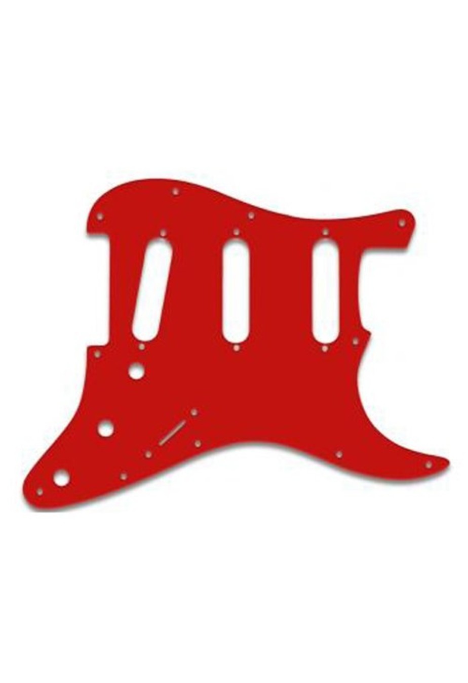 MannMade USA MannMade USA Fender Stratocaster 3 Ply - Red Black Red