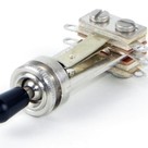 Switchcraft Switchcraft 3 Way Selector Switch, Long - Nickel