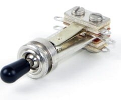 Switchcraft Switchcraft 3 Way Selector Switch, Long - Nickel