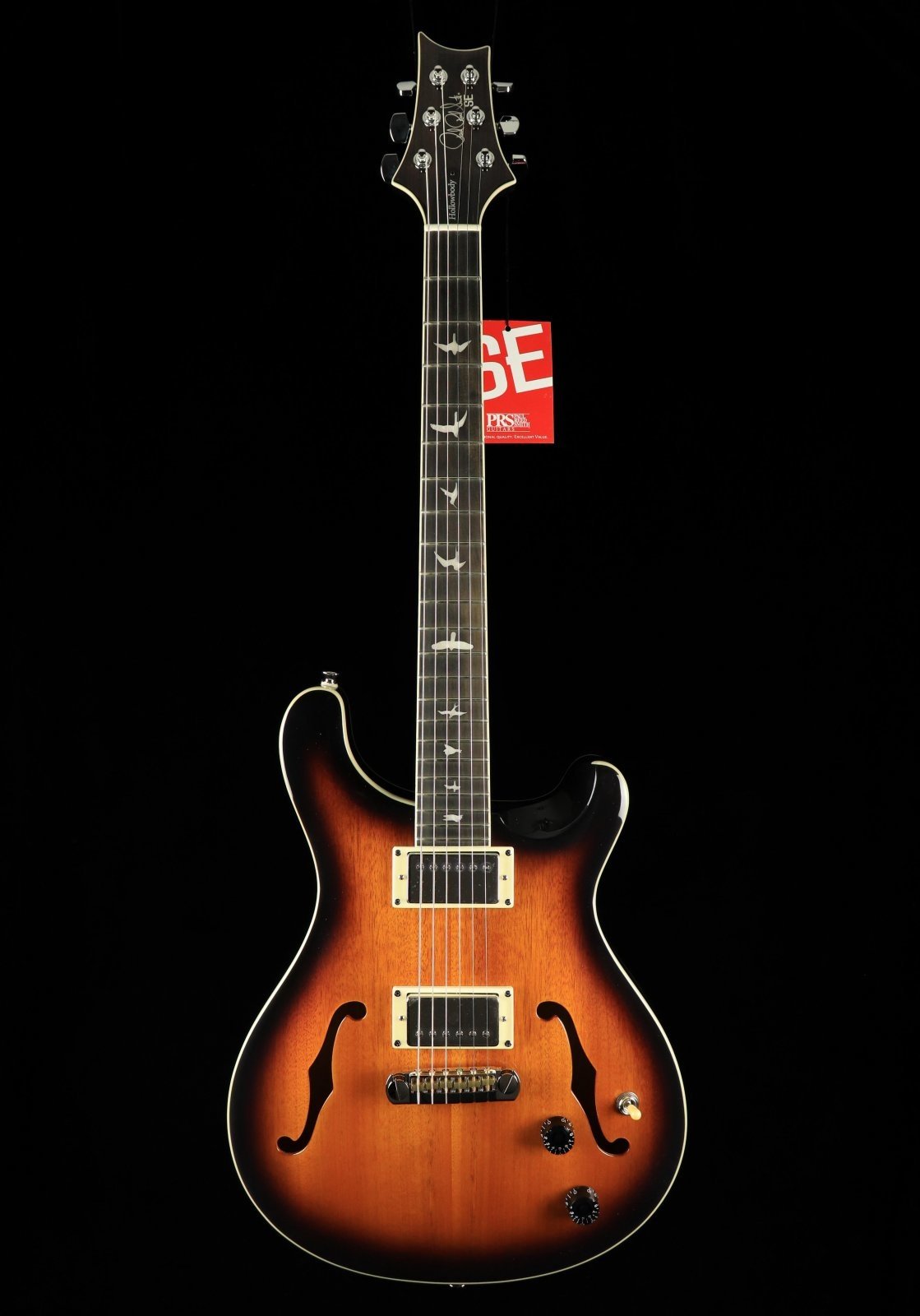 PRS Guitars PRS SE Hollowbody Standard Electric Guitar - McCarty Tobacco Sunburst