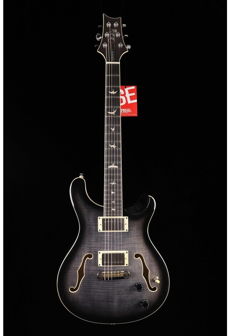 PRS SE Hollowbody II - Charcoal Burst