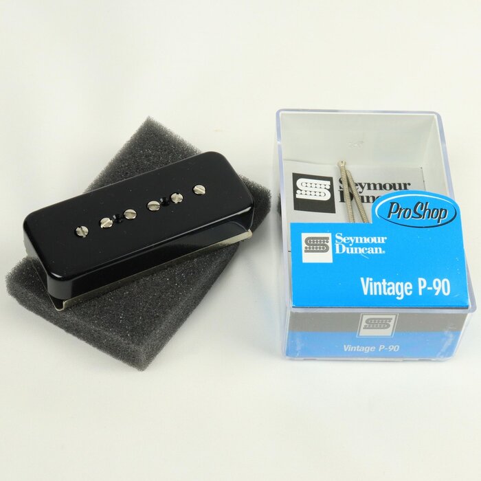Seymour Duncan Seymour Duncan - Vintage P-90 Bridge - Black Cover