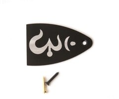 PRS Guitars PRS Black Anodized Truss Rod Cover "Ohm Symbol"