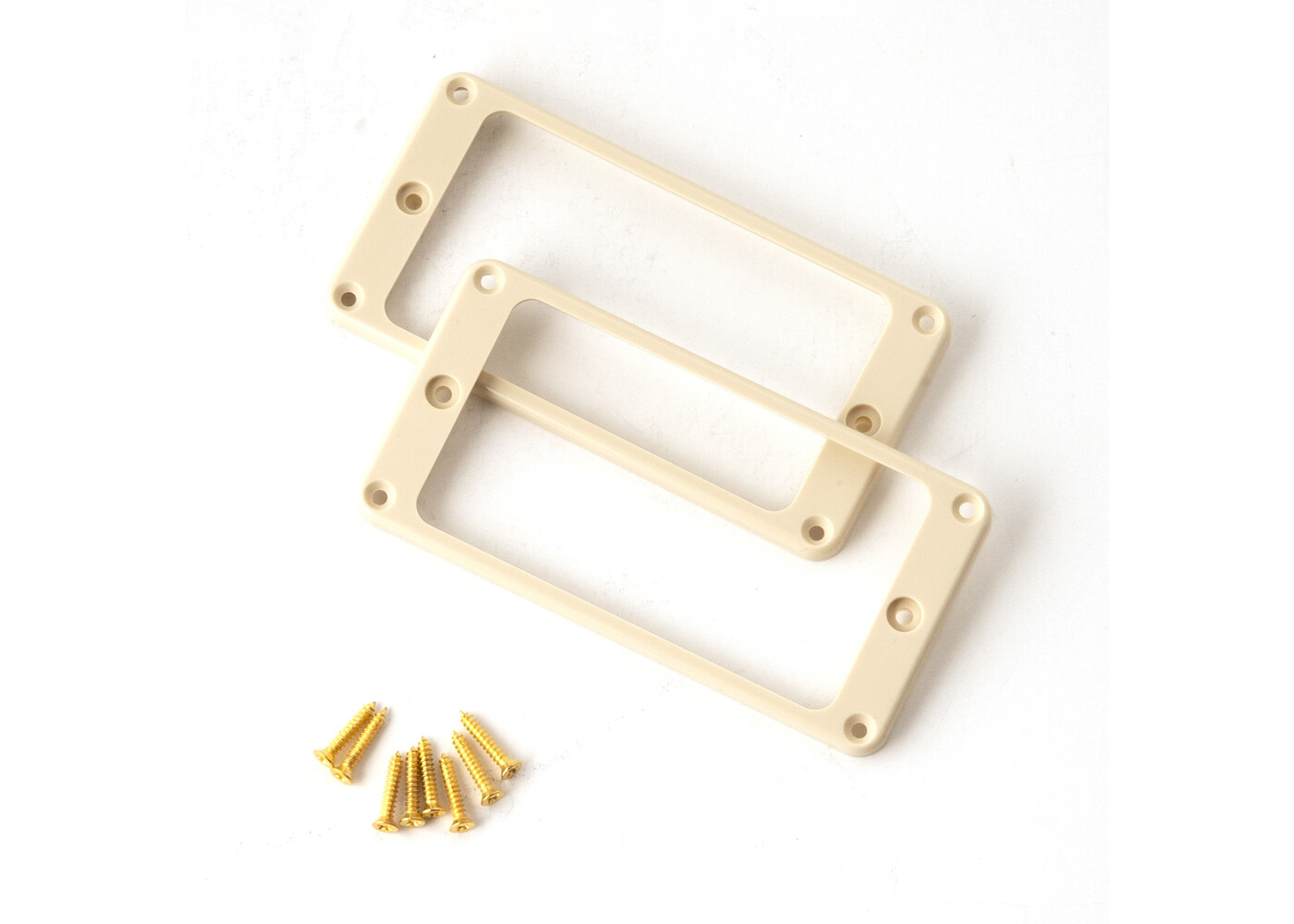 PRS Guitars PRS Current Core/S2 Humbucker Pickup Rings (2), Universal Angle/Tall, Ivory (Stoptail Models)