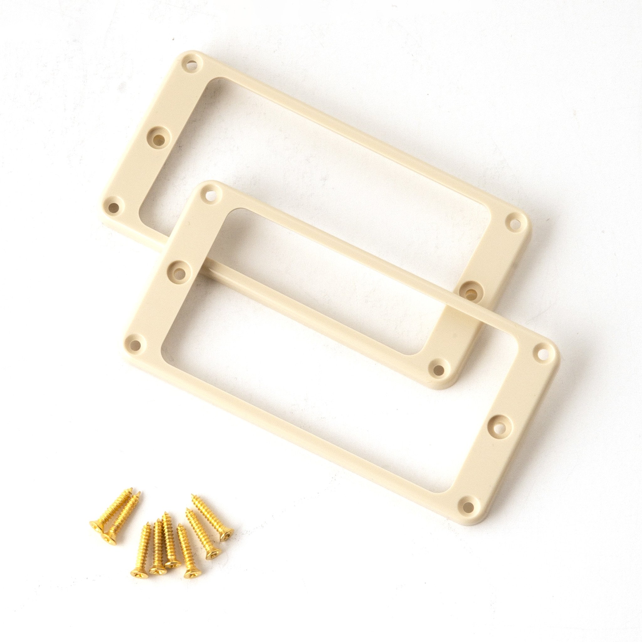 PRS Guitars PRS Current Core/S2 Humbucker Pickup Rings (2), Universal Angle/Tall, Ivory (Stoptail Models)