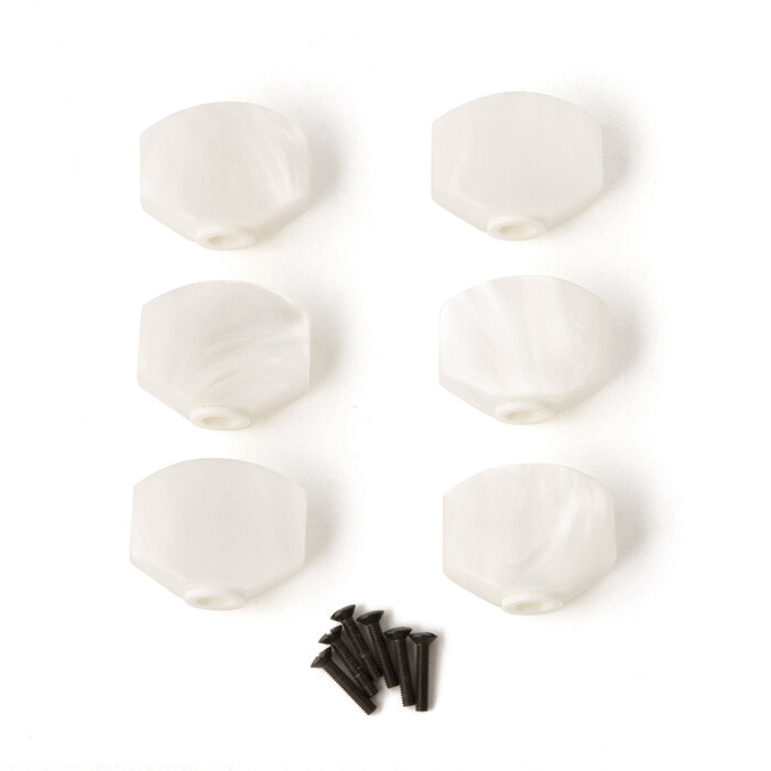 PRS Guitars PRS Phase III Tuner Buttons, Pearloid (6)