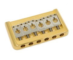 MannMade USA MannMade USA Hardtail Bridge - Gold Hybrid - fits PRS 277 - Holcomb style guitars