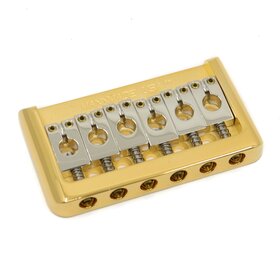MannMade USA MannMade USA Hardtail Bridge - Gold Hybrid - fits PRS 277 - Holcomb style guitars