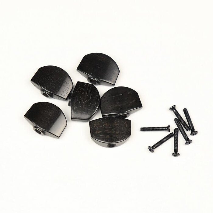 Schaller Schaller M6 Tuner Button, Large - Ebony