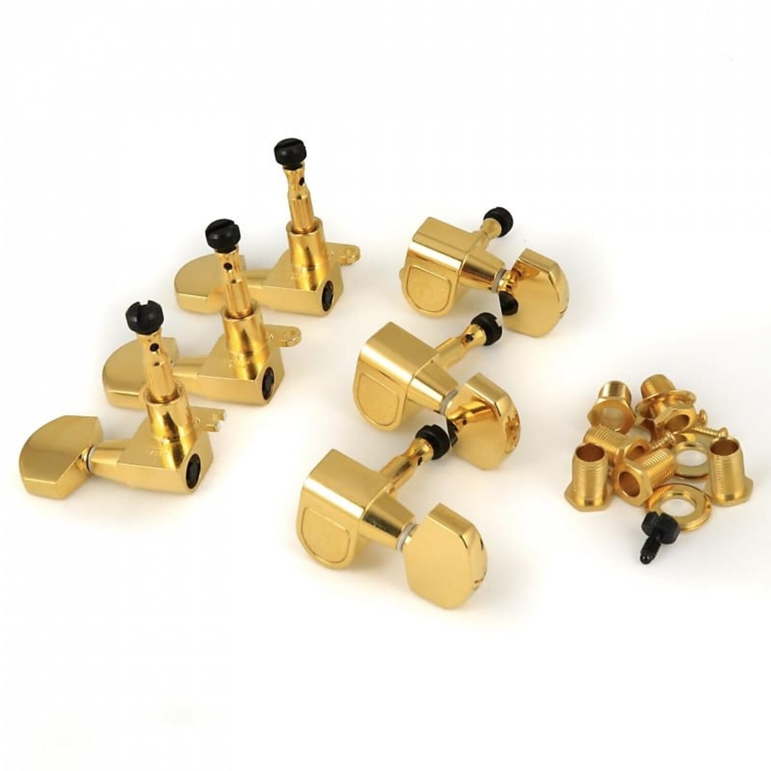 Schaller M6 Locking Tuner Set - Gold - John Mann's Guitar Vault