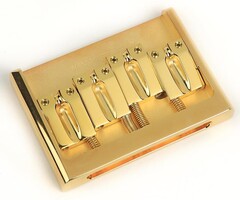 MannMade USA MannMade USA ClassicBass Bridge - Brass - Gold