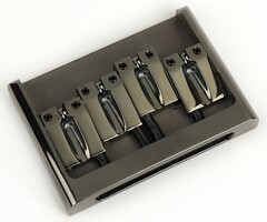 MannMade USA MannMade USA ClassicBass Bridge - Brass - Black Nickel