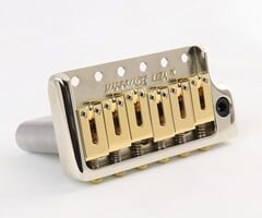 MannMade USA MannMade USA Tremolo Bridge - Nickel Hybrid - fits vintage Strat style guitars