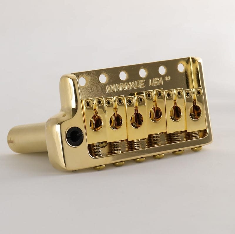 MannMade USA MannMade USA Tremolo Bridge - Gold - Left Hand - fits PRS style guitars