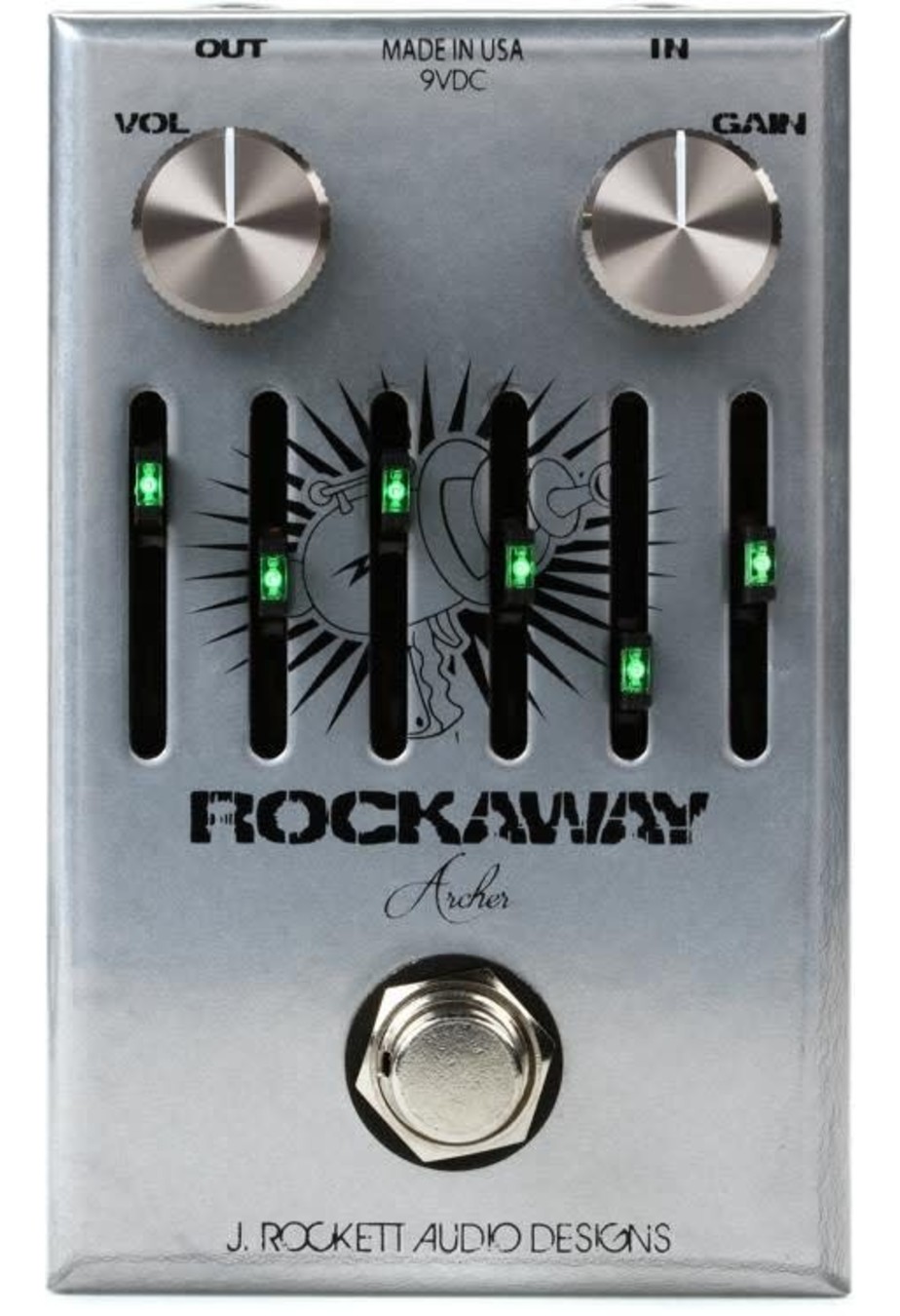 J. Rockett Audio Designs Rockaway Archer Steve Stevens Signature  EQ/Overdrive Pedal