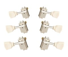 PRS Guitars PRS Vintage Style Locking Tuning Machines (Set of 6) Nickel
