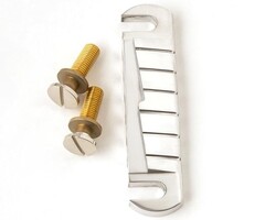 PRS Guitars PRS Machined PRS Stoptail Bridge, Unplated Polished Aluminum