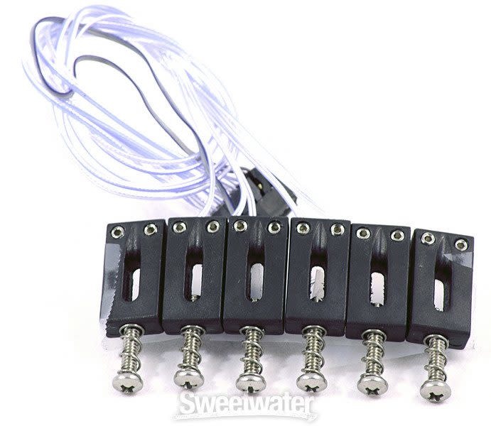 Graph Tech PN-8220-00 Ghost Loaded Saddles (set of 6) for PRS Style Trem