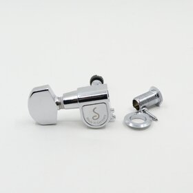 Schaller Schaller M6 Locking Tuner - Treble side - Chrome - Shared D/G