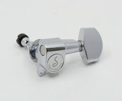 Schaller Schaller M6 Mini Locking Tuner - Chrome - Bass side