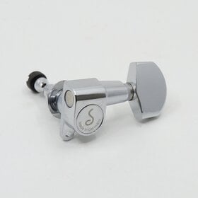 Schaller Schaller M6 Mini Locking Tuner - Chrome - Bass side