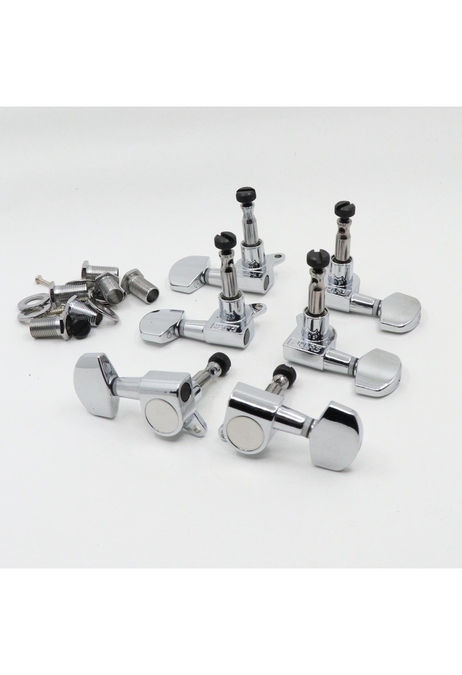 MannMade USA SE Locking Tuner Set - Chrome - John Mann's Guitar Vault