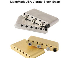 MannMade USA Block Swap - MannMade USA Vibrato Bridge