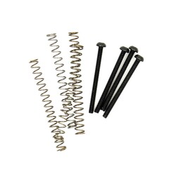 MannMade USA Humbucker Pickup Height Adjusting Screw Set - Black