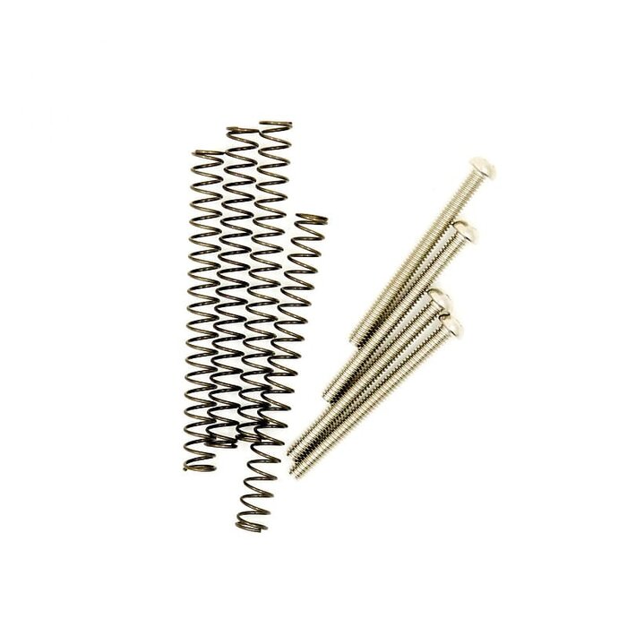 MannMade USA Humbucker Pickup Height Adjusting Screw Set - Steel