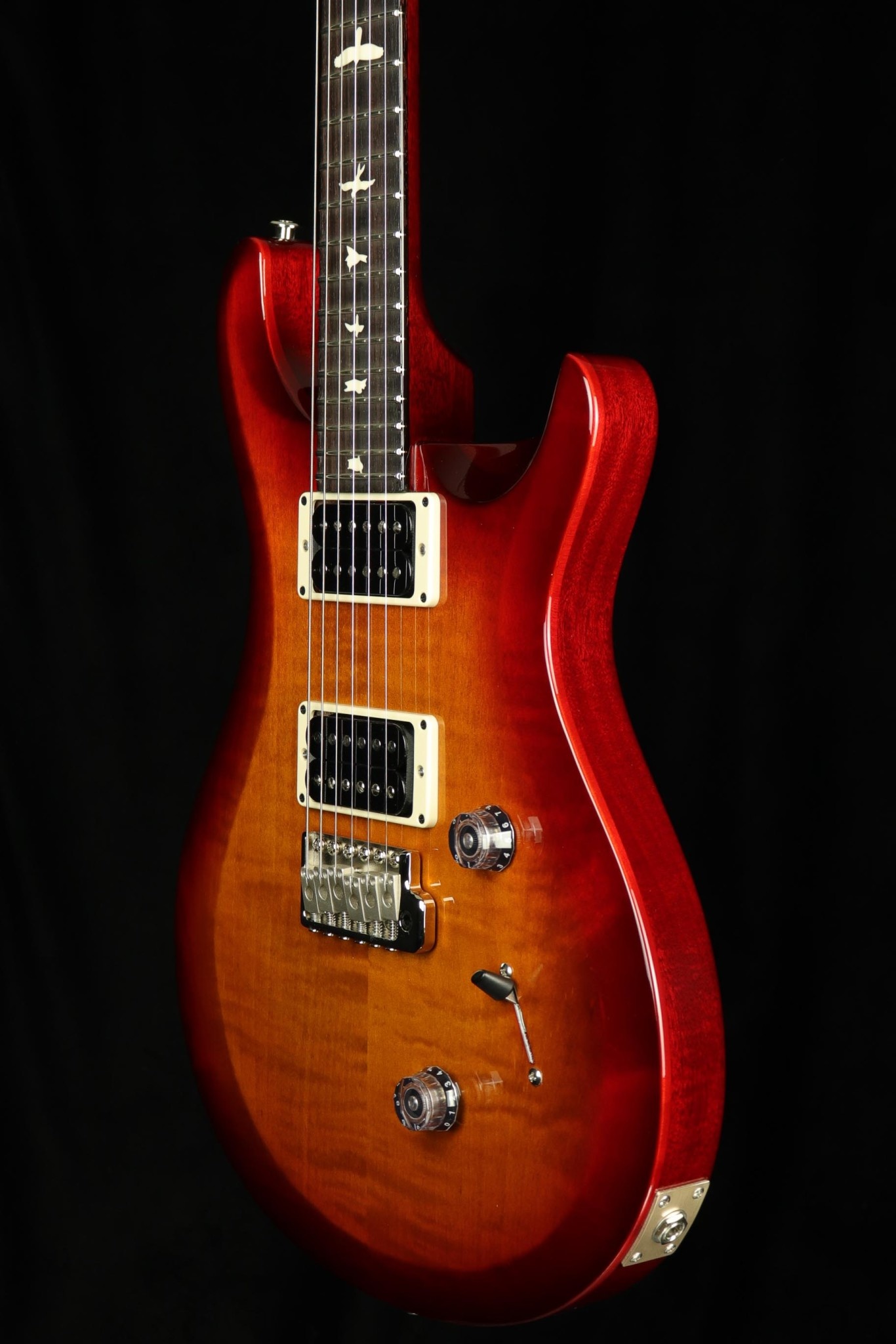 PRS Guitars PRS S2 Custom 24 Electric Guitar - Dark Cherry Sunburst