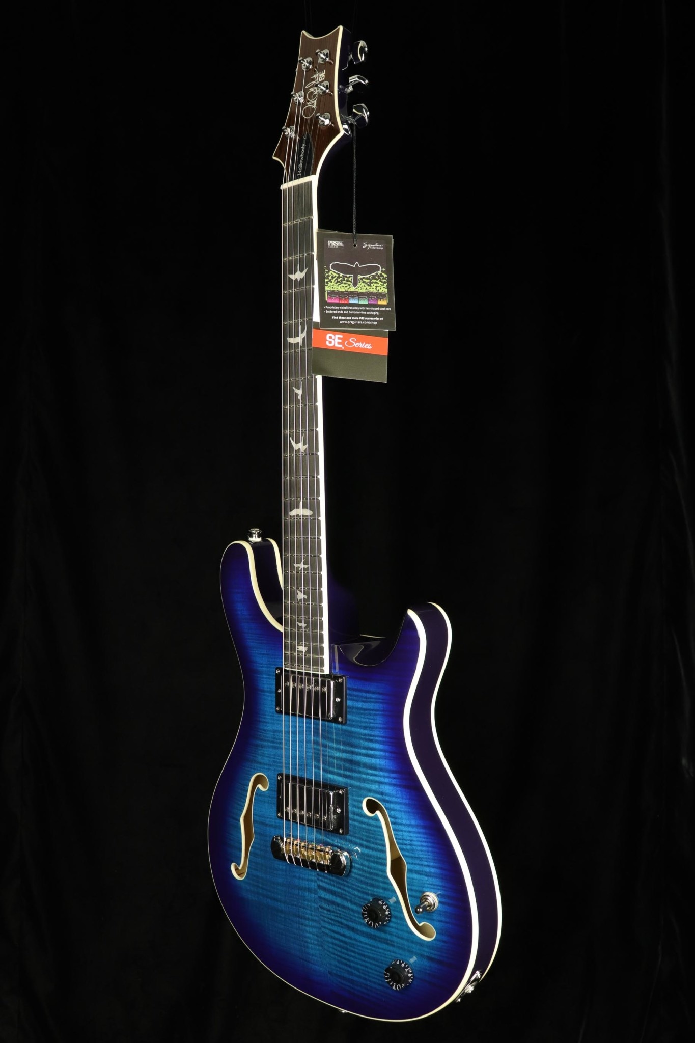 PRS Guitars PRS SE Hollowbody II Electric Guitar - Faded Blue Burst