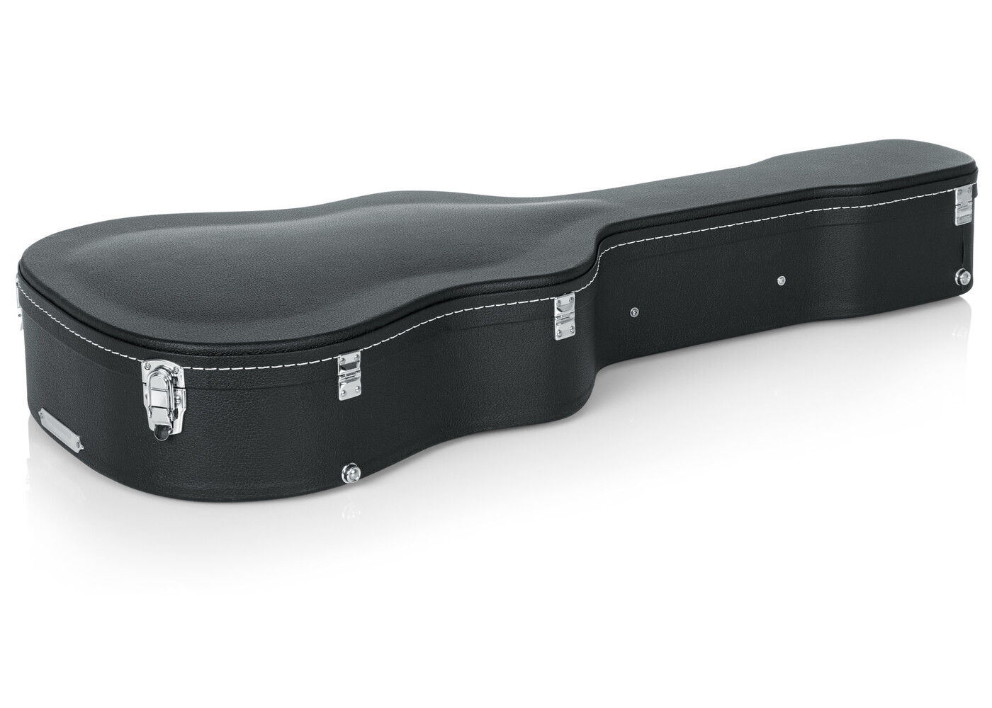 Gator Gator Deluxe Wood Series Dreadnought Guitar Case - Black