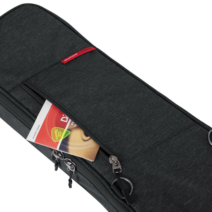 Gator Gator Transit Acoustic Guitar Bag - Black