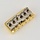 MannMade USA Hardtail Bridge - Gold Hybrid - fits Hamer Sustain Block style guitars