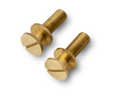 PRS Guitars PRS Stoptail Studs (Metric) Unplated Polished Brass