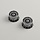 PRS Lampshade Knobs - Black/Clear - Lefty - Set of 2