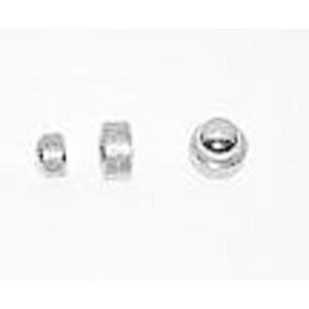 MannMade USA MannMade USA Knurled Stack Knob Top - Nickel - Set of 2