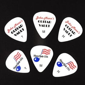 MannMade USA MannMade USA Celluloid Picks 12-Pack - Heavy