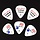 MannMade USA Celluloid Picks 12-Pack - Medium