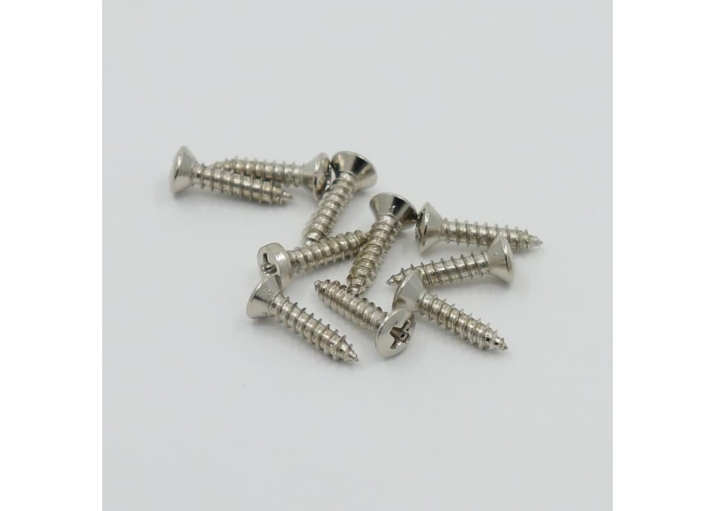 MannMade USA Pickguard Screw Set (12pc) Nickel