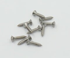 MannMade USA Pickguard Screw Set (12pc) S/S