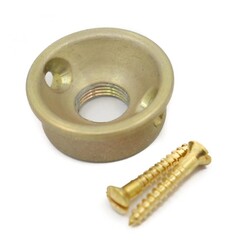 MannMade USA MannMade USA - Tele Electro-Socket Jack  Cup - Gold Anodize