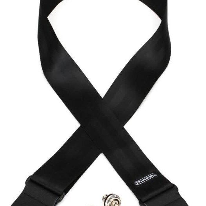 Dunlop Dunlop Straplok Pak - Nickel Dual Design Straplok and Strap Bundle